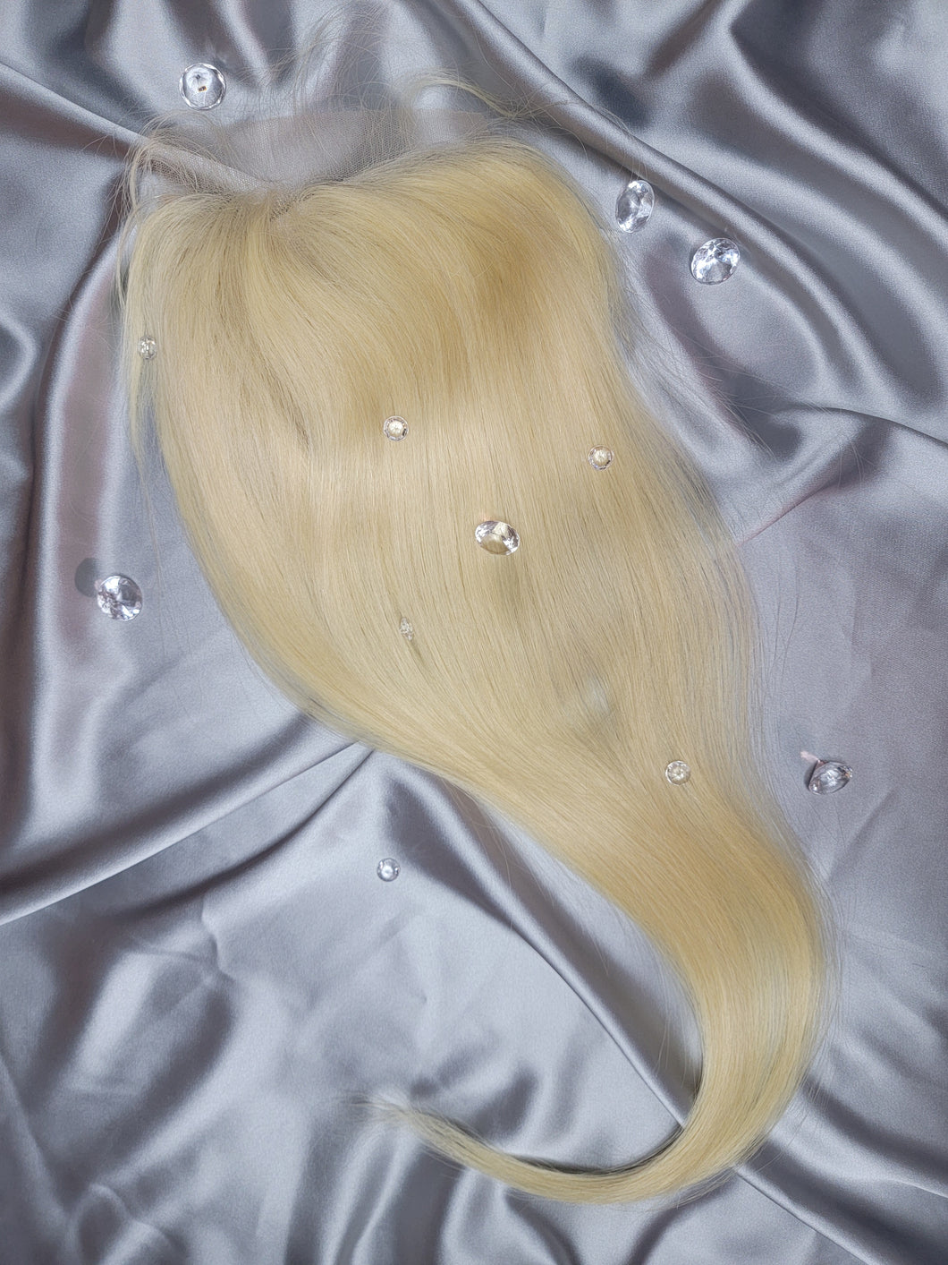 Icy Blonde/613 Closure (5×5)